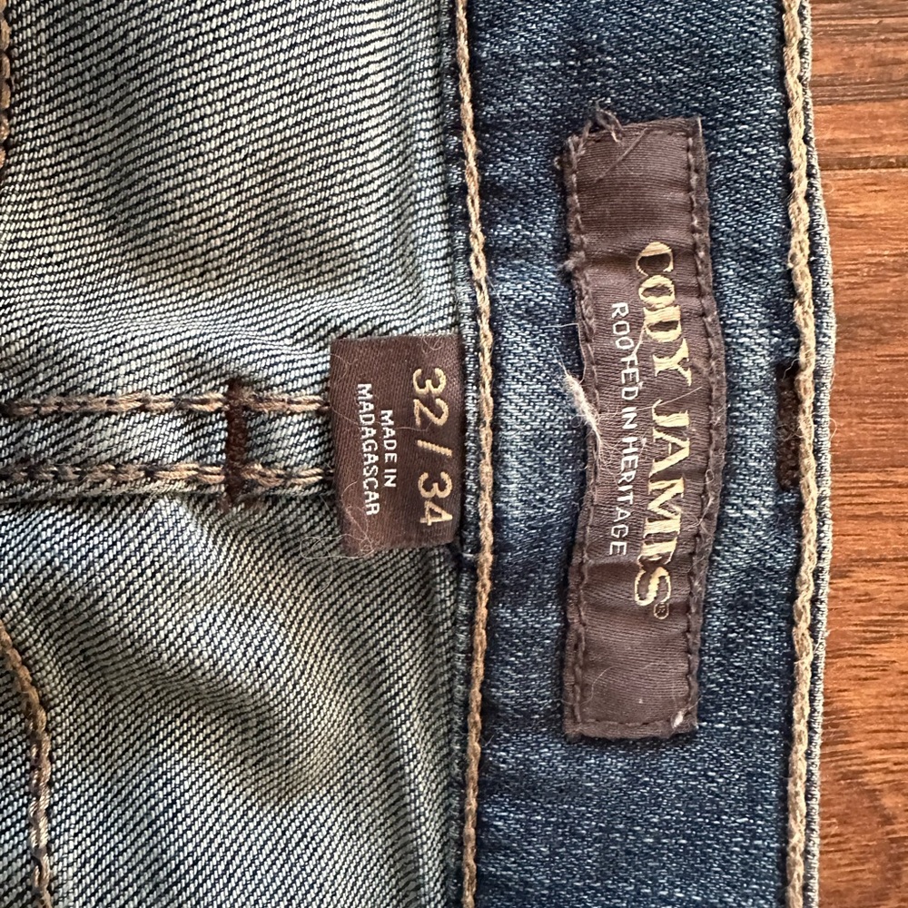 Cody James Men's Classic Blue Straight Jeans